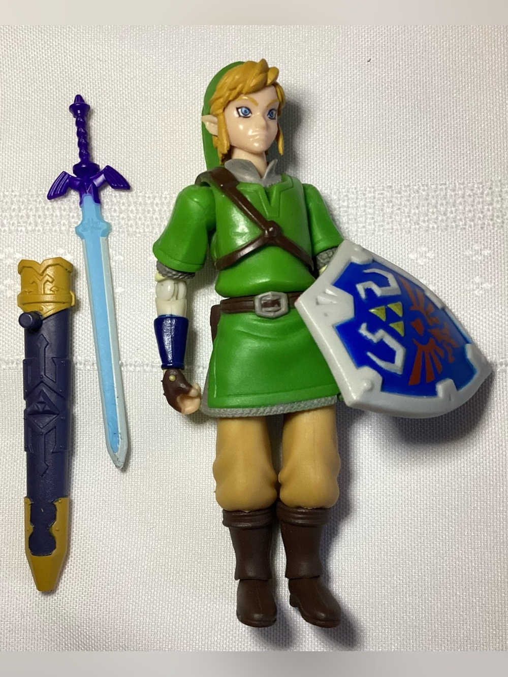 JAKKS World of Nintendo Legend of Zelda Skyward Sword Link 4” Figure COMPLETE